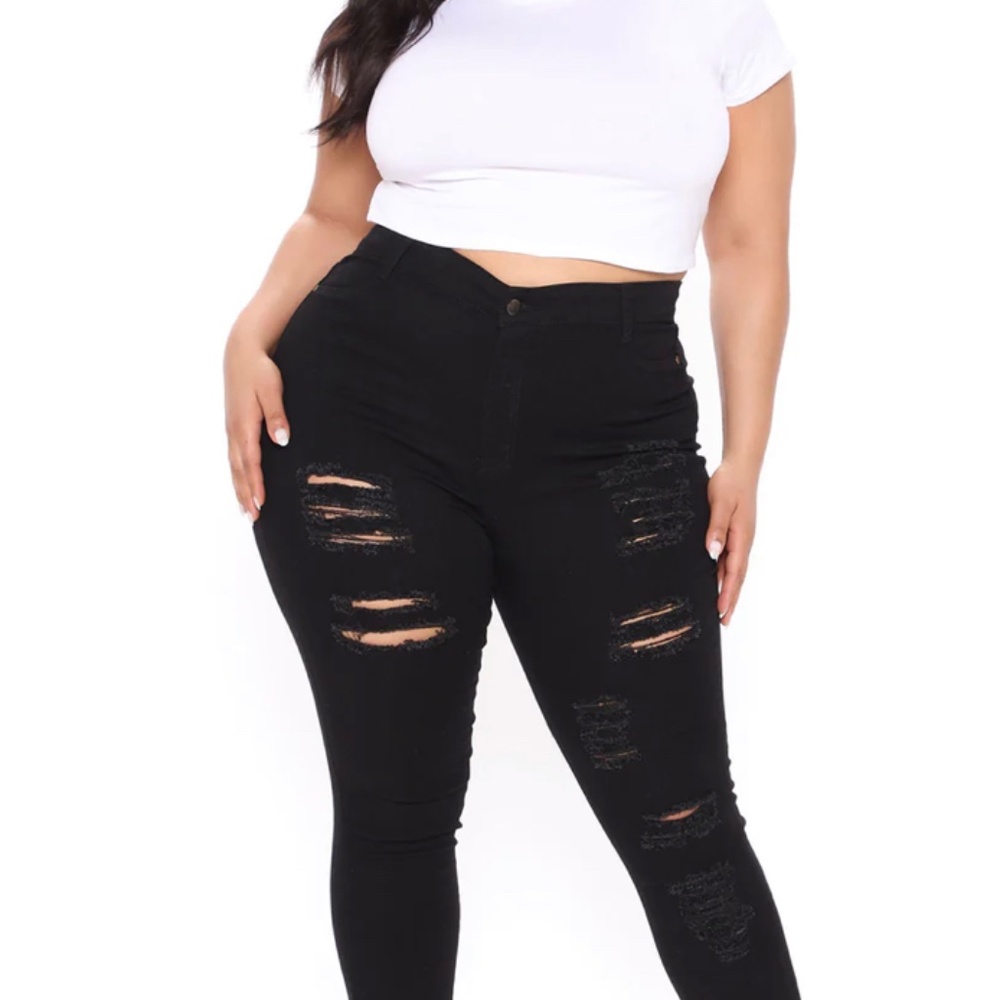 Tall Tris Skinny Jeans #plussize #fashionnovacurve